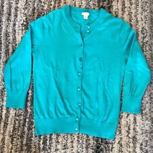 ♥️OFFERS♥️ - Blue J. Crew Cardigan!